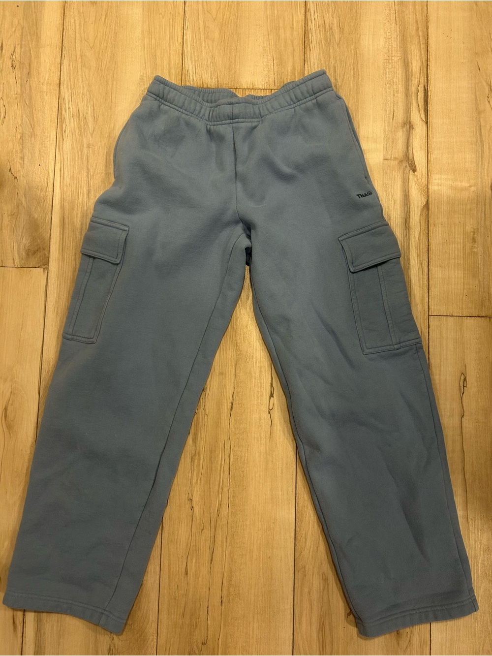 Limited Edition Women’s Stratus Blue Cozy Fleece Mega Cargo Sweatpants - TNA